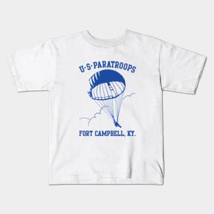 Mod.3 United States Paratroopers Fort Campbell Kids T-Shirt